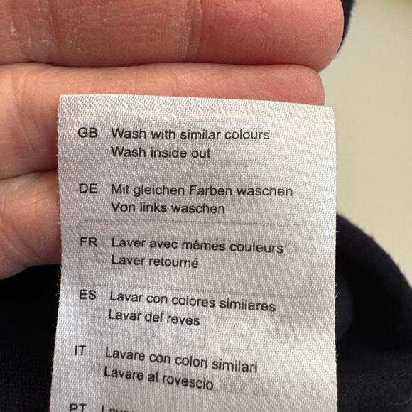 Scotch & Soda Amsterdam Core Crewneck Pullover Sweater Mens Size XL Night Blue - Picture 10 of 12